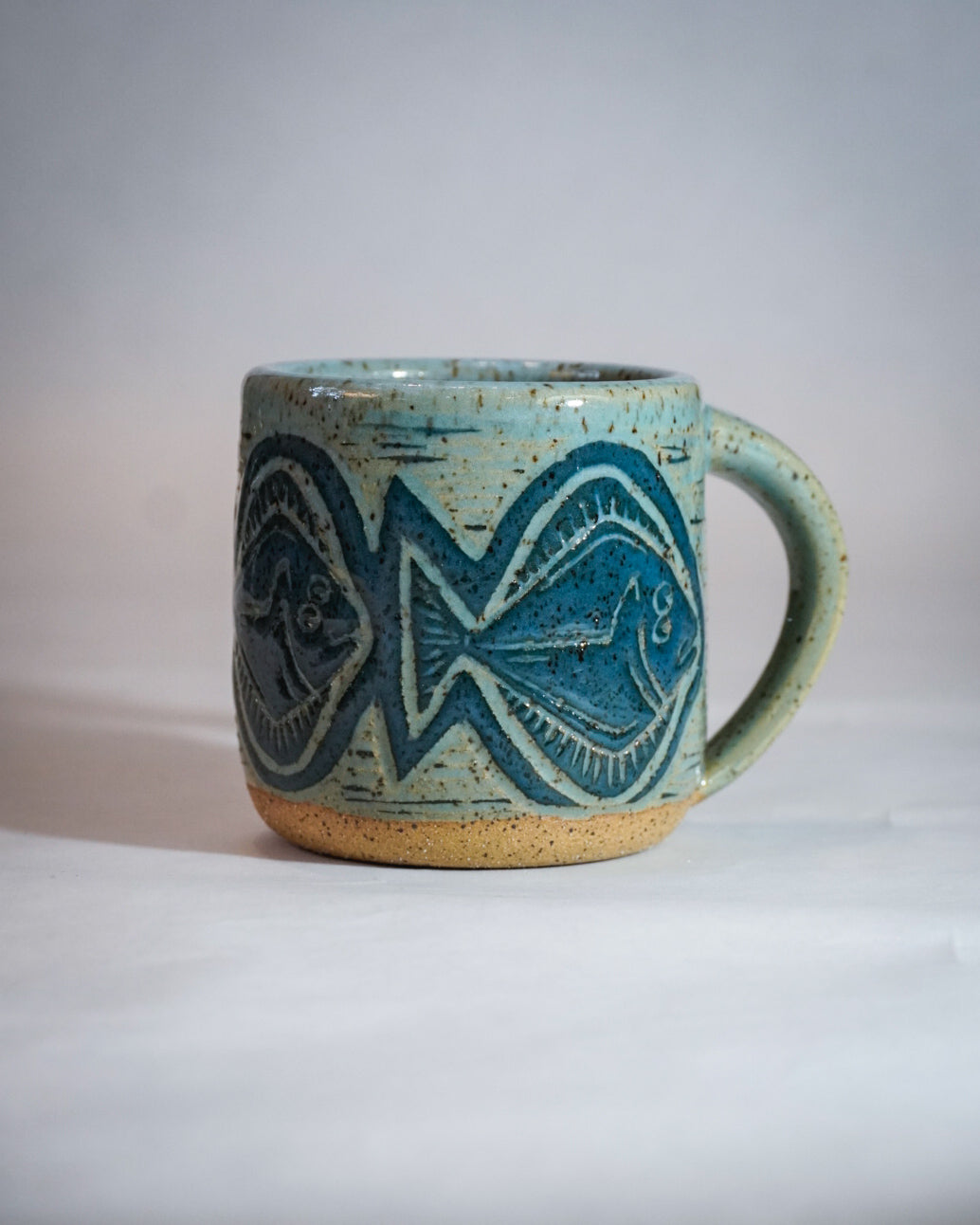 OG Teal Halibut Mug 1
