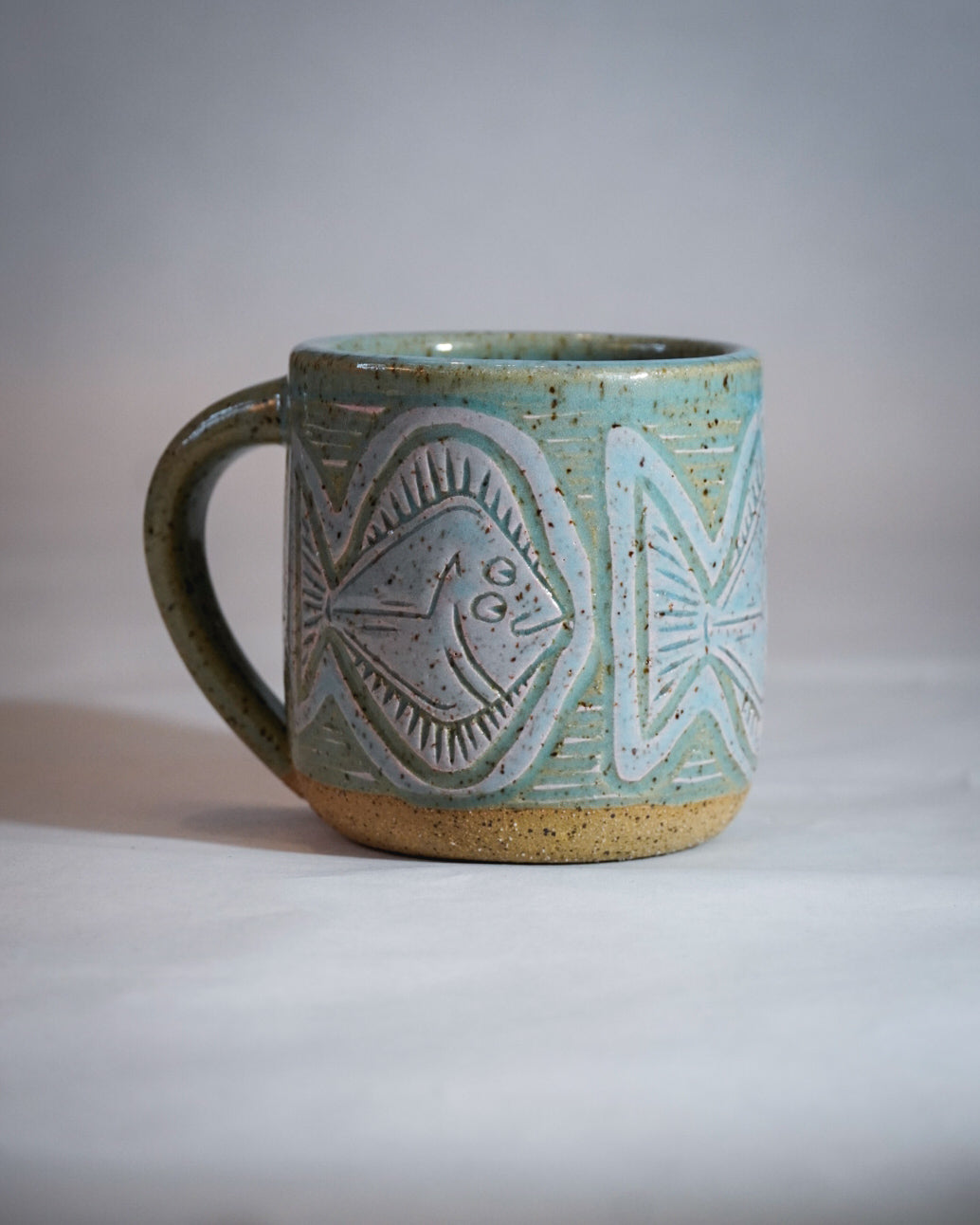 Light Pink Halibut Mug