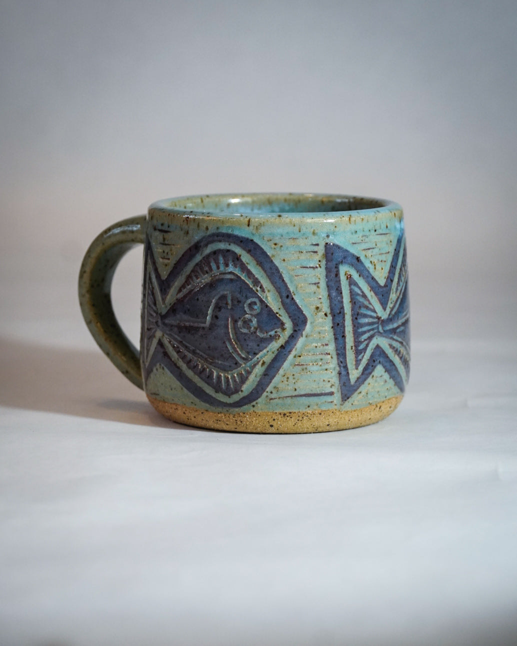 Light Purple Halibut Mug