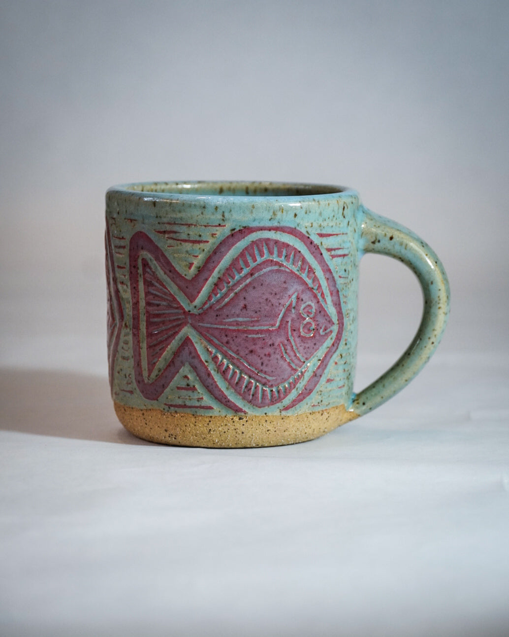 Maroon Halibut Mug