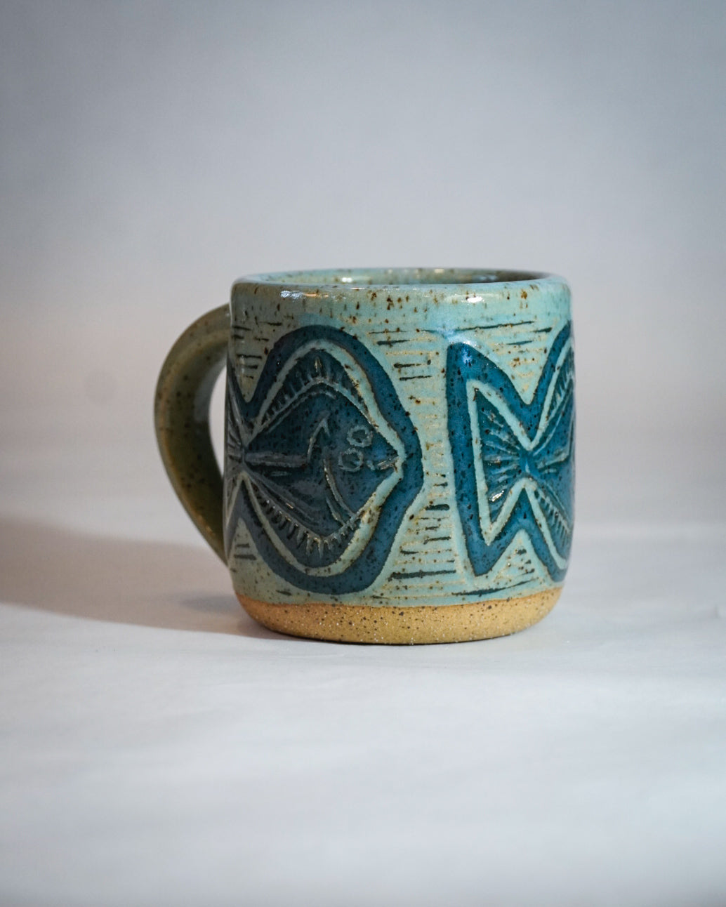 OG Teal Halibut Mug 1