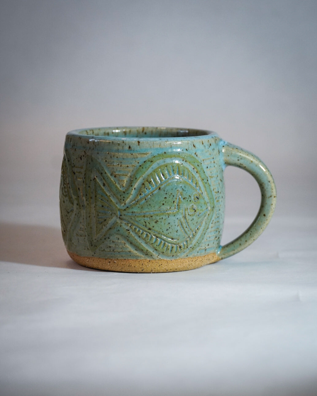 Moss Green Halibut Mug