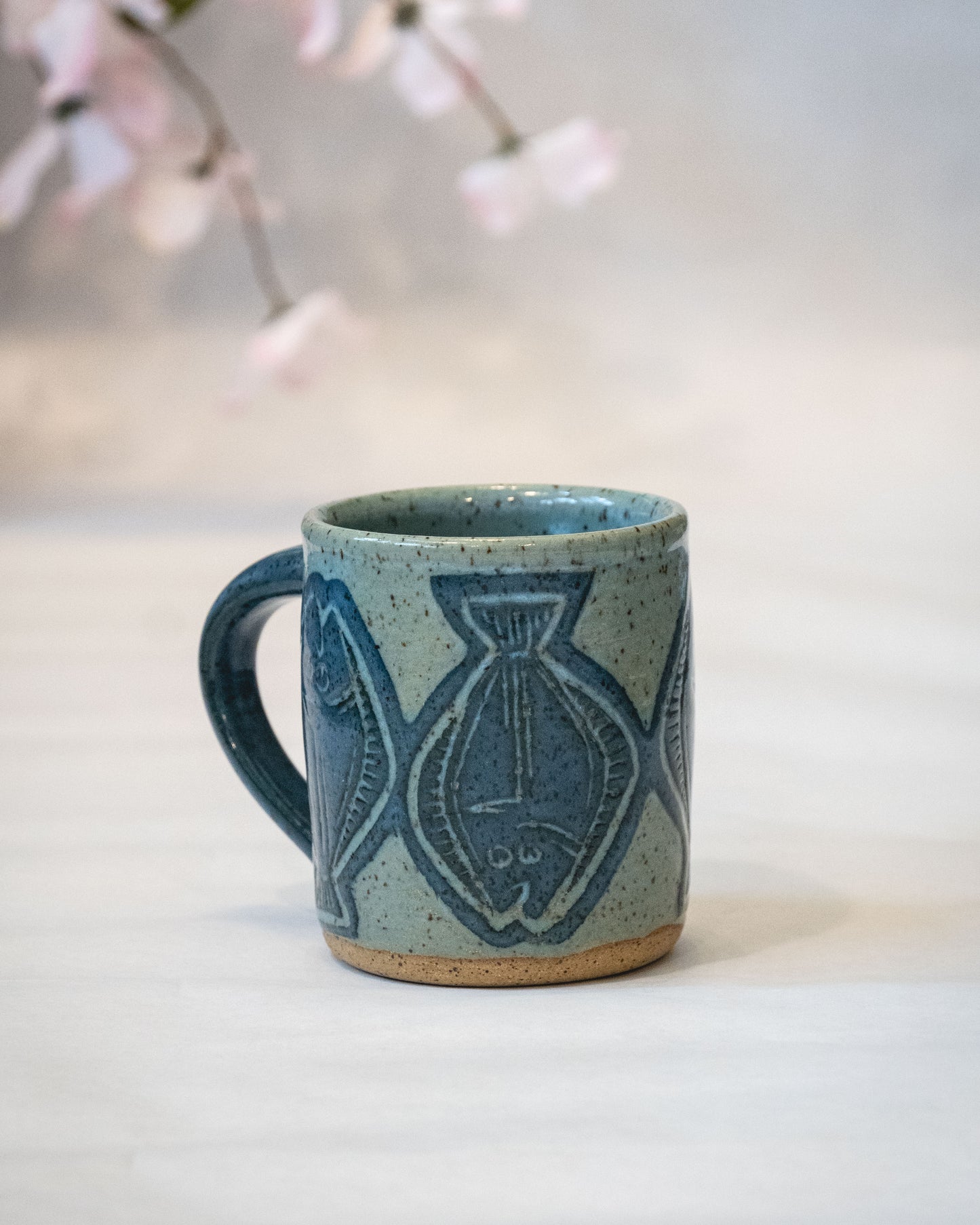 Turquoise Halibut Mug 3