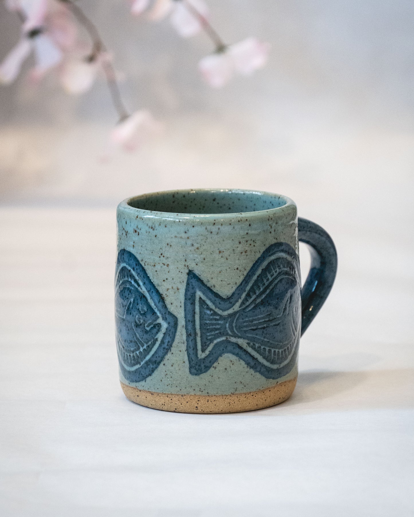 Turquoise Halibut Big Mug 4