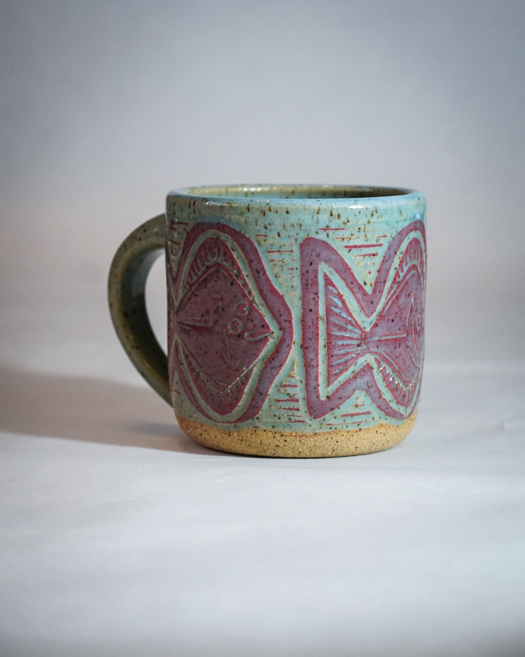 Maroon Halibut Mug