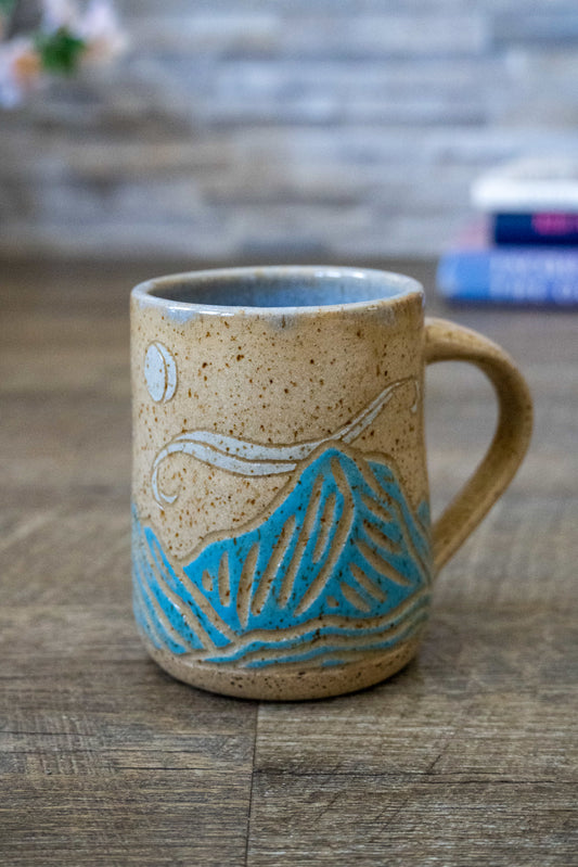 Wispy Wind Mountain Mug