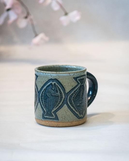 Turquoise Halibut Mug 7