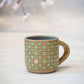 Checkered Mug 5 - Mint