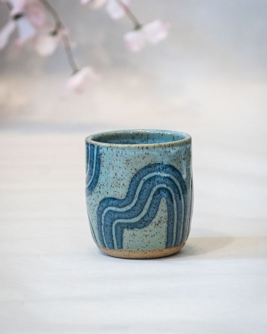 Turquoise Wine Goblet
