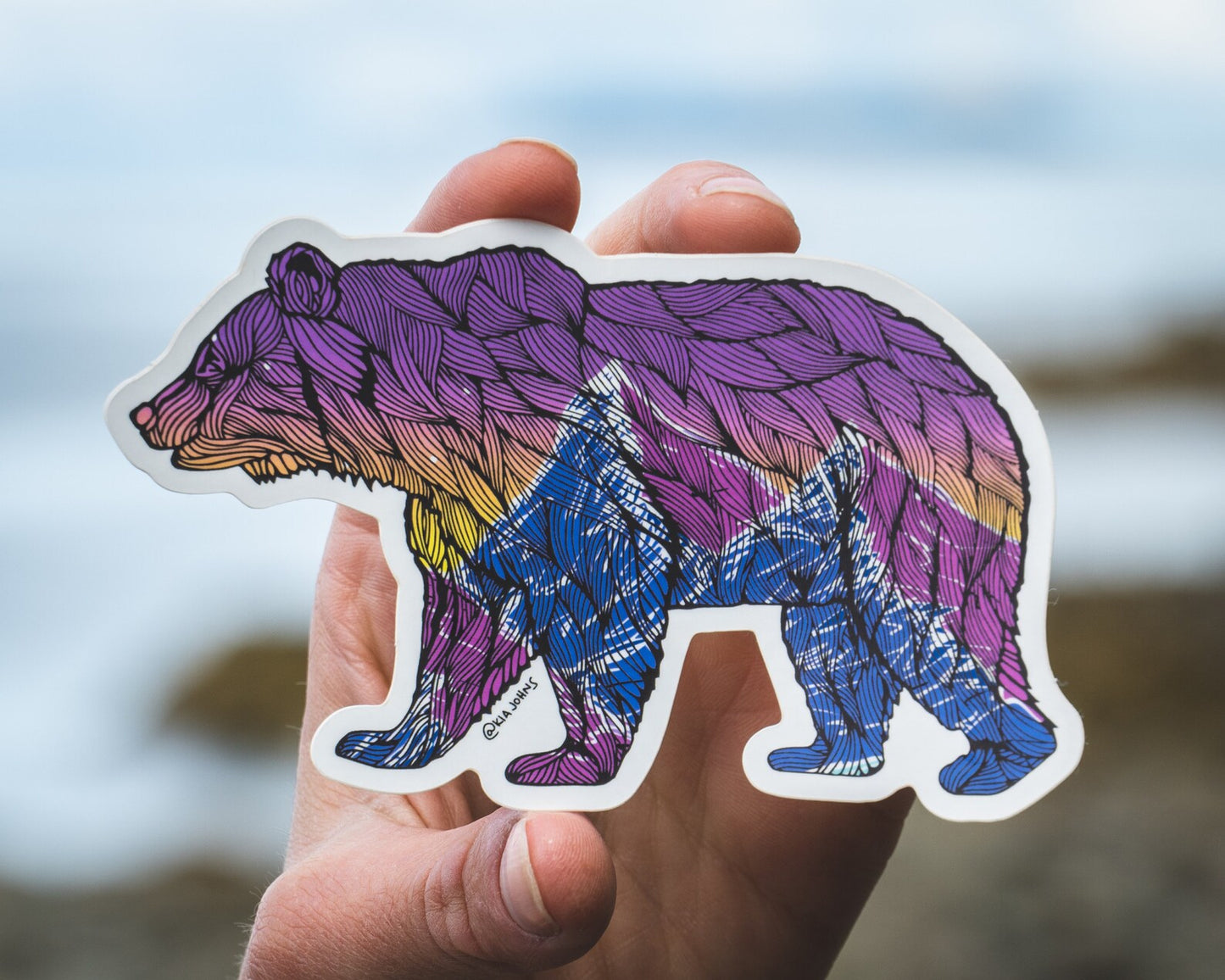 Bear Sticker